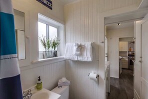 Duschwanne, Haartrockner, Shampoo