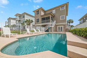 Pool - Ocean Terrace-Large beach house with private pool (Gulf Shores)