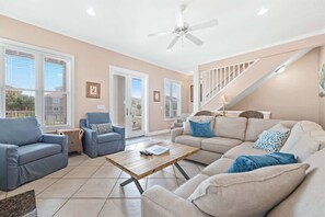 TV - Ocean Terrace-Large beach house with private pool (Gulf Shores)