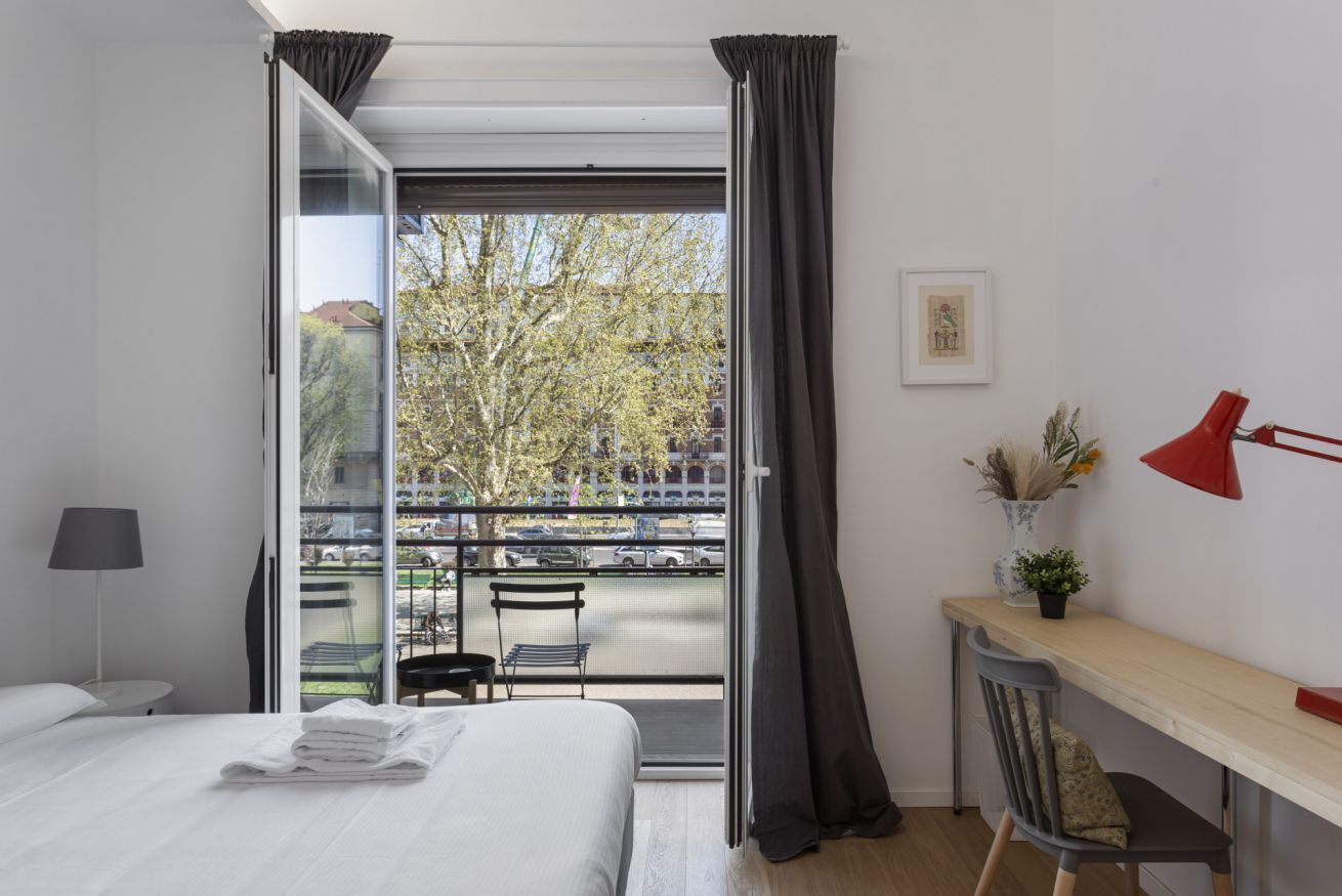 2 slaapkamers, een bureau, een strijkplank/strijkijzer, gratis wifi