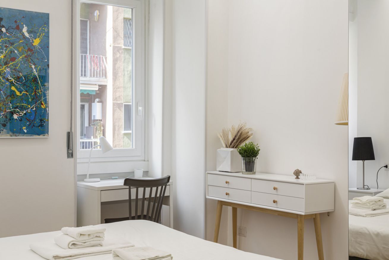 2 bedrooms, desk, iron/ironing board, free WiFi