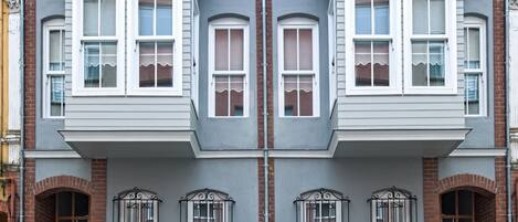 Fassade der Unterkunft