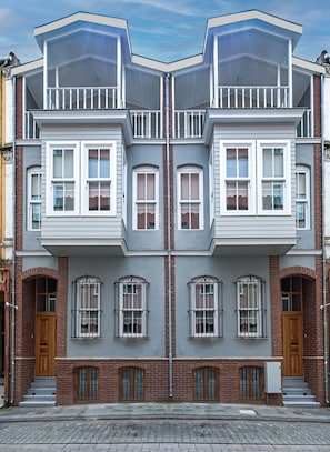 Fassade der Unterkunft