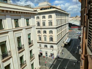 Blick von der Unterkunft