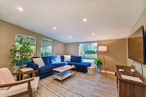 TV, video games, books, offices