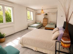 3 bedrooms, iron/ironing board, WiFi (free), bed sheets - Maison aux cœur de la Brière! (Guérande)