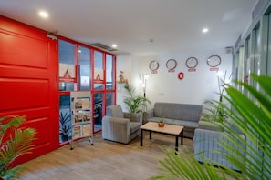 Sitzecke in der Lobby