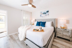 4 chambres, fer et planche à repasser, Wi-Fi gratuit, draps fournis