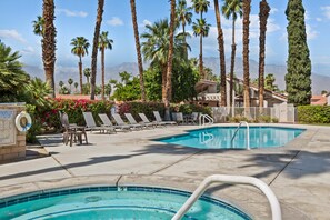 Pool - Modern desert living close to downtown airport & pools, Fast speed wifi,  (Palm Springs)