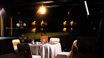 Couples dining
