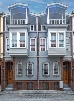 Blick von der Unterkunft