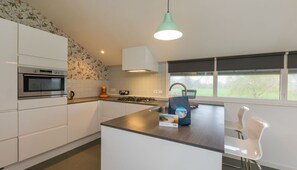 Mikrowelle, Herdplatte, Geschirrspüler