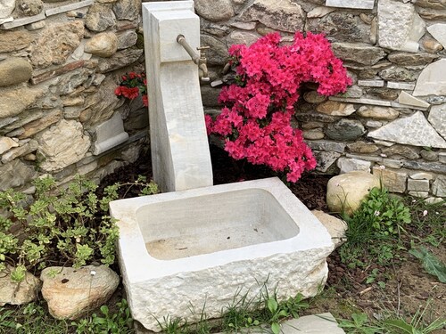 Stone house in an ancient village near the center