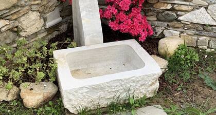 Stone house in an ancient village near the center