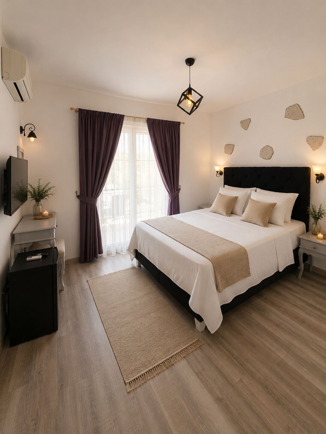 Habitación Deluxe, 1 cama de matrimonio | Ropa de cama de alta calidad y edredones de plumas