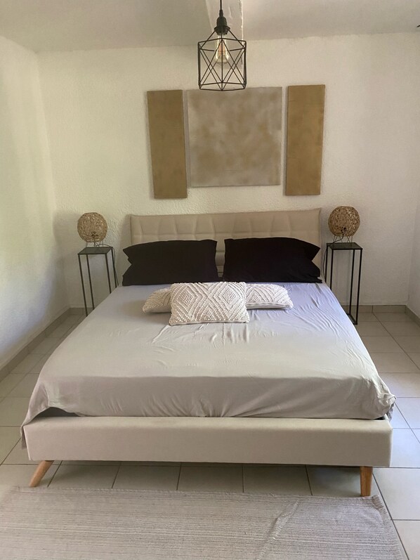 1 Schlafzimmer, kostenloses WLAN, Bettwäsche