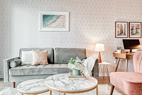 Área de sala de estar