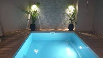 Una piscina climatizada