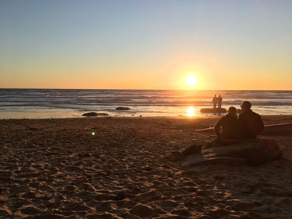 Beach nearby