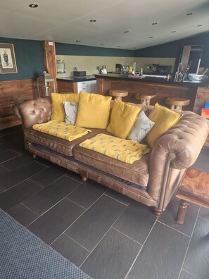 智能电视、壁炉、书