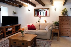 Smart TV, fireplace - Charming Guest House in Cornish countryside - Demelza Cottage (BODMIN)