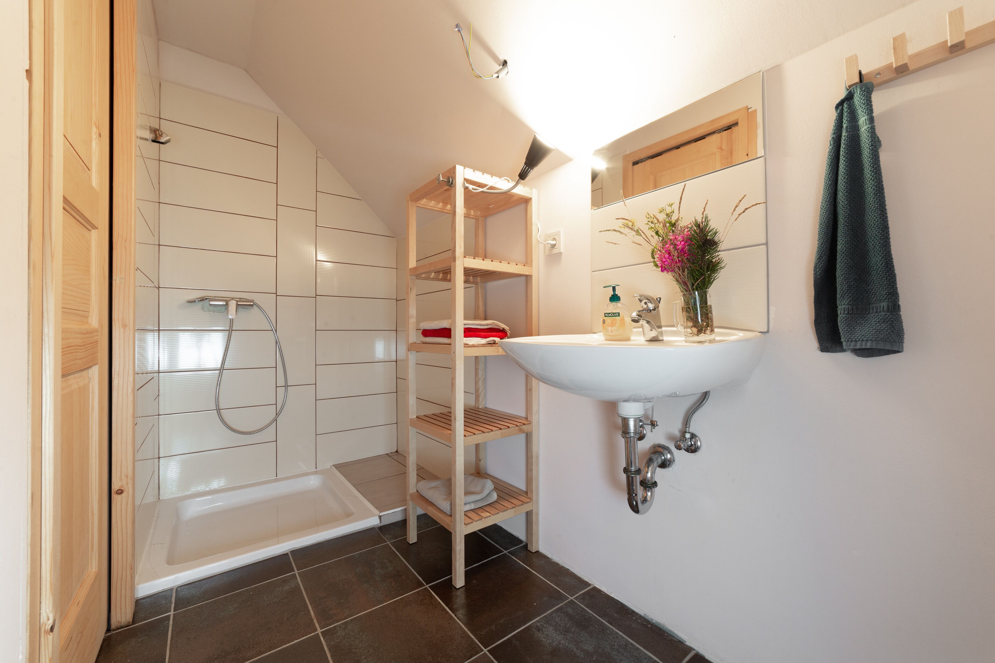 Luxury Chalet | Bathroom | Hair dryer, heated floors, towels