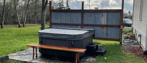 Baignoire à remous extérieure