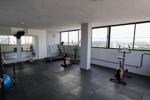 Quarto conforto | Sala de fitness