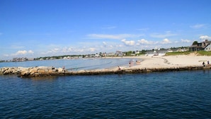 Nær stranden