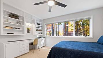 3 bedrooms, iron/ironing board, travel cot, WiFi