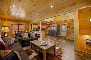 Smart TV, caminetto, lettore DVD