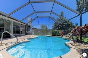 Alberca al aire libre 