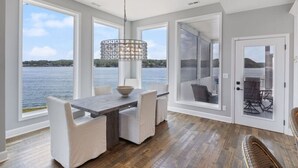 Dining - Lakefront 5BR 6.5BA Home & Cabin amazing views (Gravois Mills)
