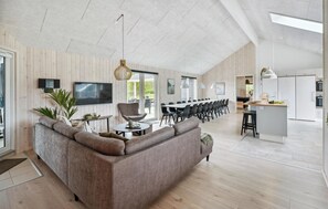 TV, fireplace, foosball, table tennis