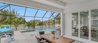 PRIVATE VACATION HOME Cape Coral w/ Heated Saltwater Pool - Spa -Gas Grill