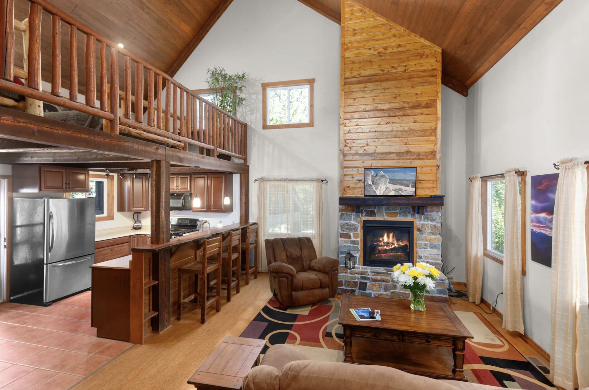 Cabin Premium | Khu ph òng khách