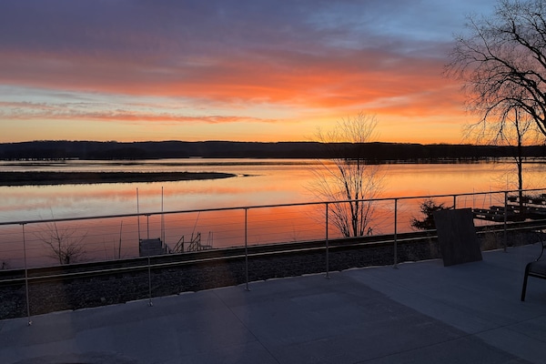 Uitzicht vanuit accommodatie