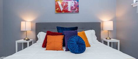 1 habitación, escritorio, wifi gratis y ropa de cama