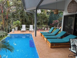 Outdoor pool - Chauffeur & Concierge included Luxury Jungle/Beach Pool @ Villa Tiquicia (Quepos)