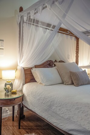 2 chambres, draps en coton égyptien, fer et planche à repasser