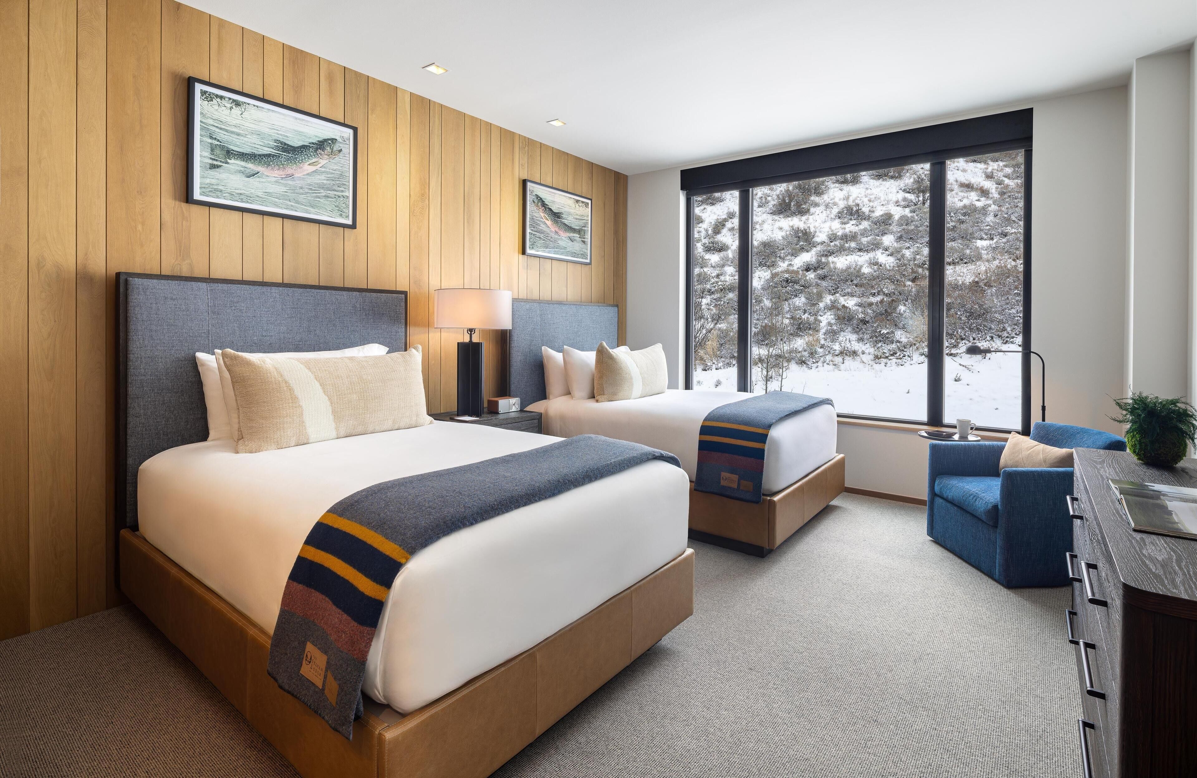 Hochwertige Bettwaren, Pillowtop-Betten, kostenlose Minibar