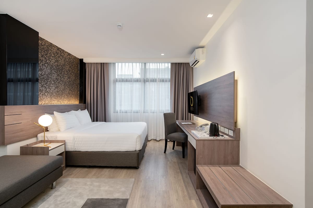Superior Double Room | Premium bedding, free minibar items, in-room safe, desk