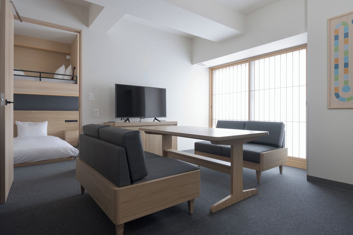 One-Bedroom Loft Bed Apartment, Non Smoking | Down comforters, in-room safe, desk, iron/ironing board