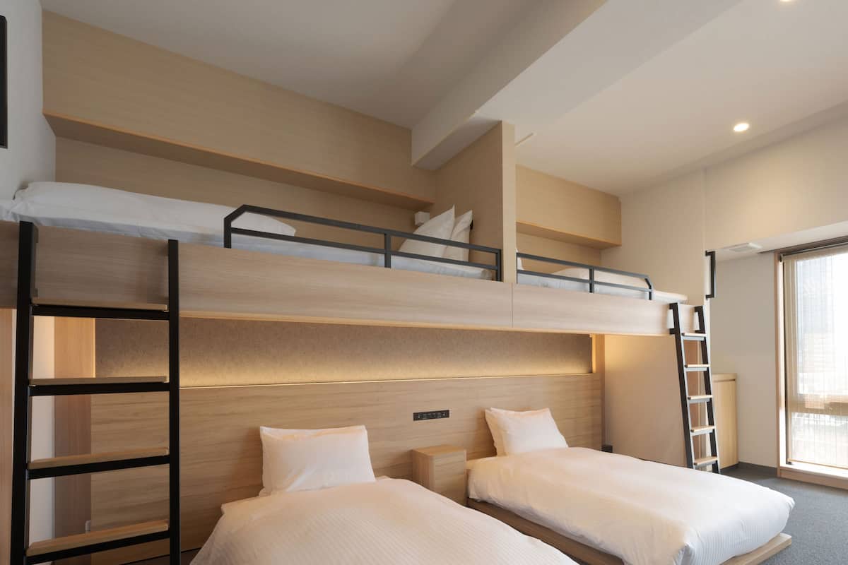 Loft Bed Apartment, Non Smoking | 1 bedroom, down comforters, in-room safe, desk
