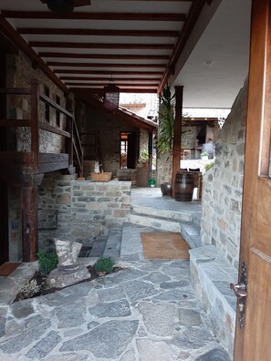 Enceinte de l’hébergement