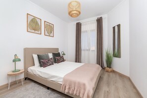 2 soveværelser, gratis Wi-Fi, sengetøj