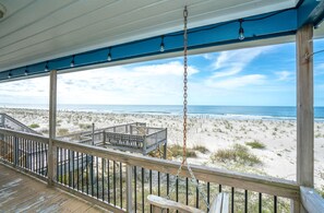 Property grounds - New! Oceanfront w/ Pier Views & Private Boardwalk.  Great Escape (Oak Island)