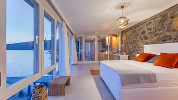 Senior-værelse - havudsigt | Premium-sengetøj, individuelt design, individuel indretning