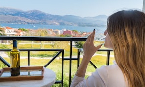 Dubbelrum eller tvåbäddsrum - havsutsikt | Utsikt från rummet