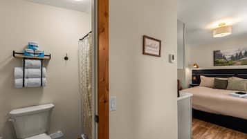 Hair dryer, towels